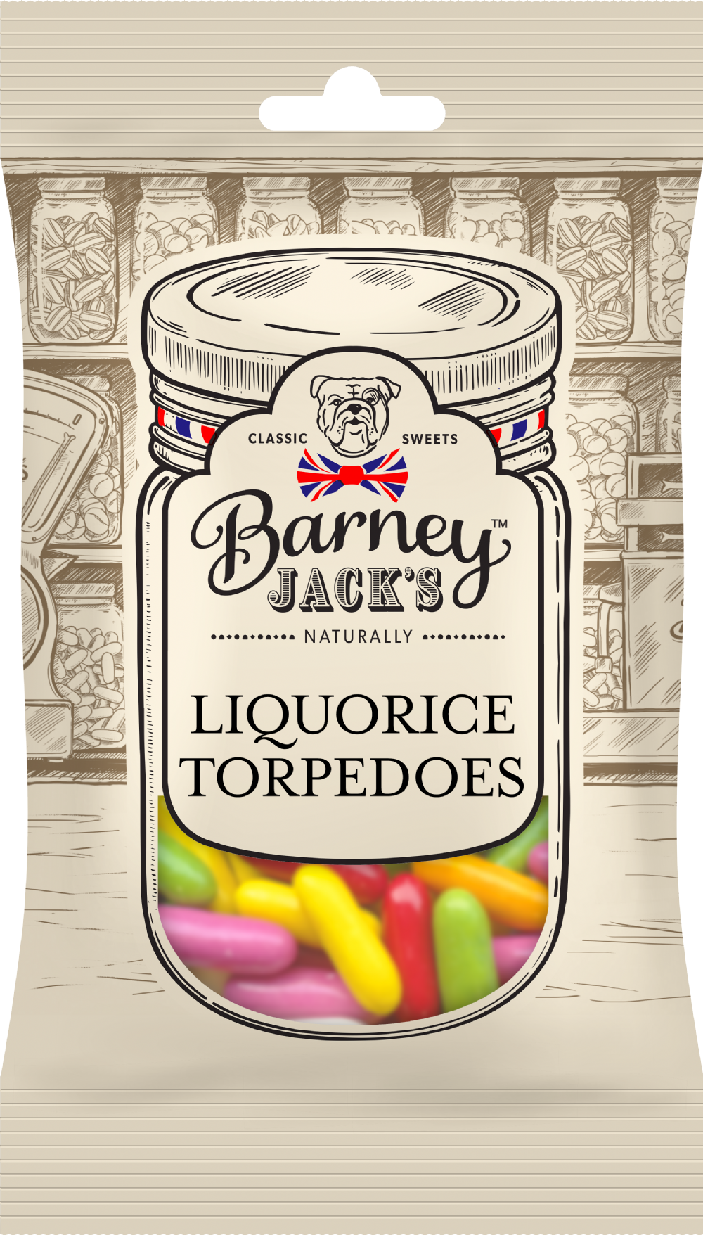 Barney Jack's Liquorice Torpedoes