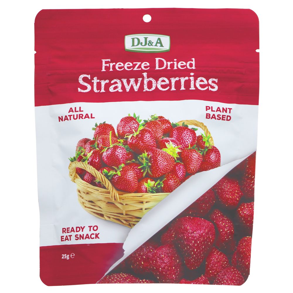 Freeze Dried Strawberries 25G