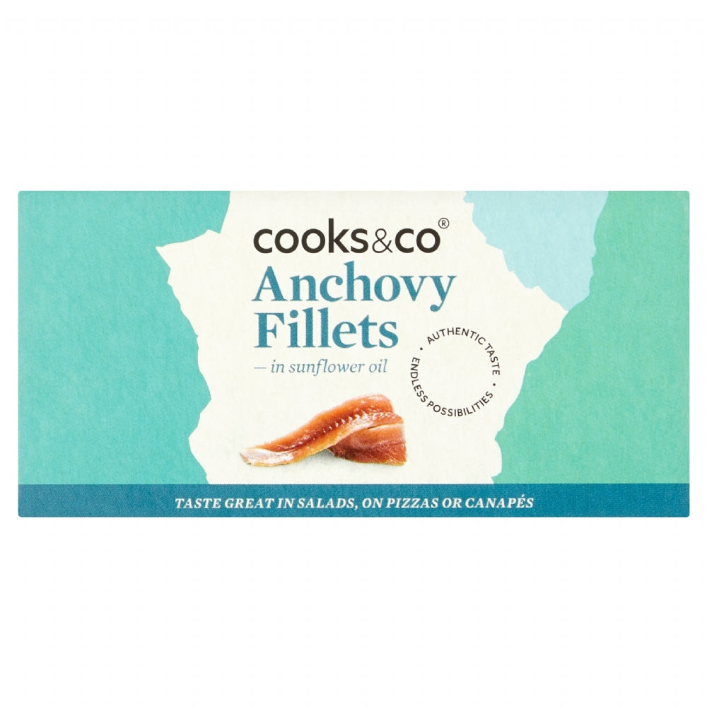 Anchovy Fillets In Sunflower Oil