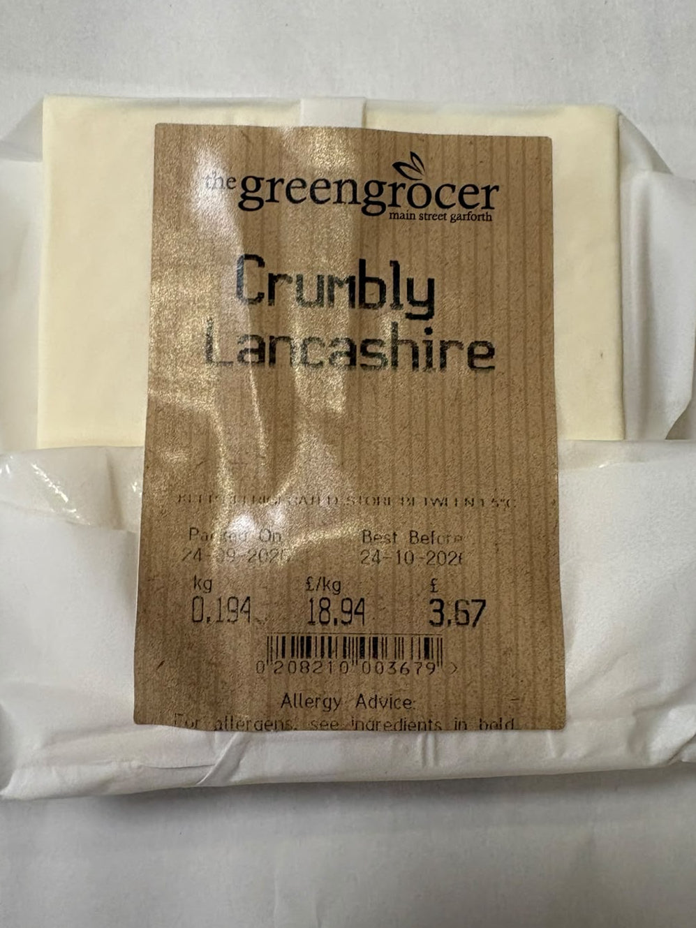 Crumbly Lancashire 200g